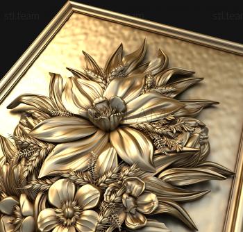 3D model Bouquet of flowers (STL)